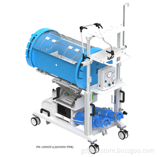 Neonatal Transport Infant Bed - Steel and Plastic Baby Crib for Hospitals